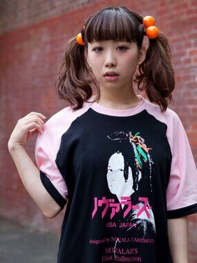 Lolita Goth T-shirt designed by Novala Takemoto